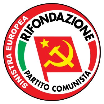 Simbolo del Partito della Rifondazione Comunista