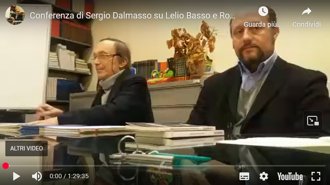 Video presentazione libro Lelio Basso a San Gimignano con Ernesto Nieri di Sinistre e culture