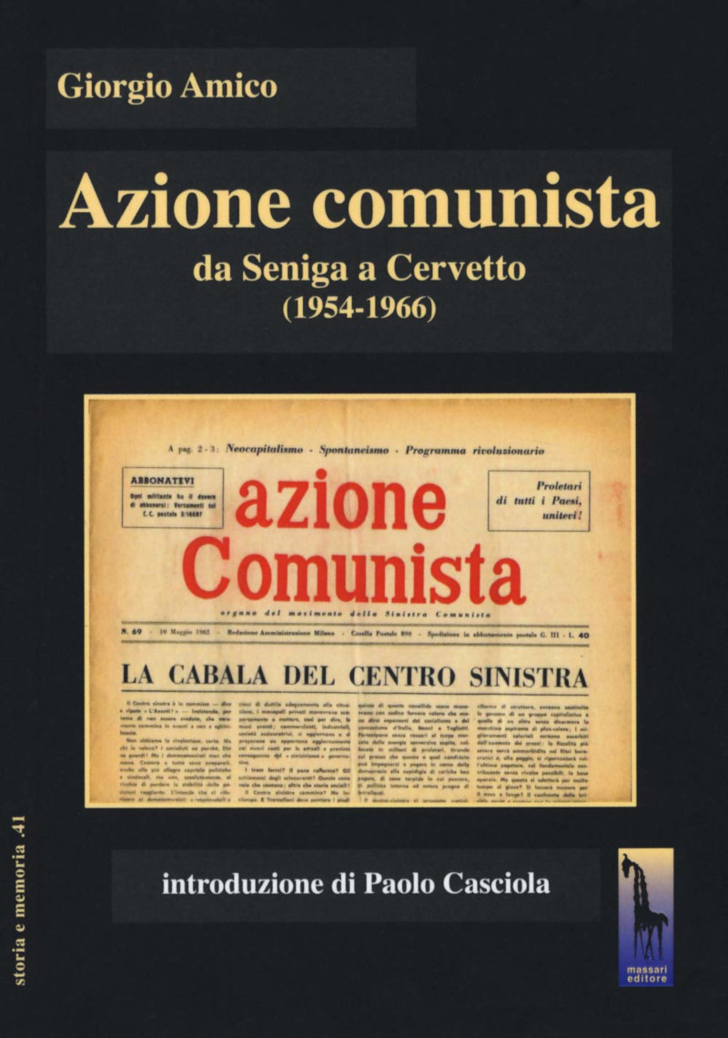 Libro Azione comunista. Schede Istituto Cuneo ISRCN