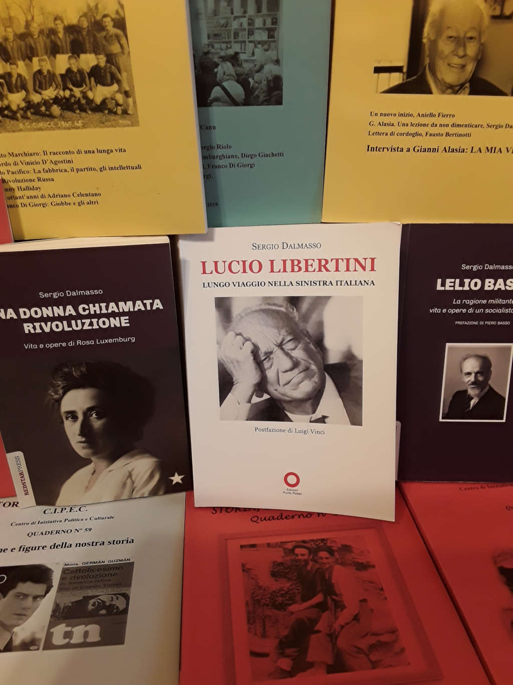 Alcuni convegni di Sergio Dalmasso, libri e quaderni CIPEC