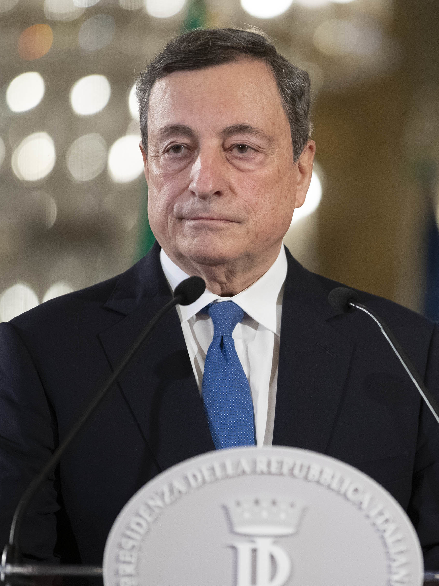 Mario Draghi Presidente del consiglio italiano