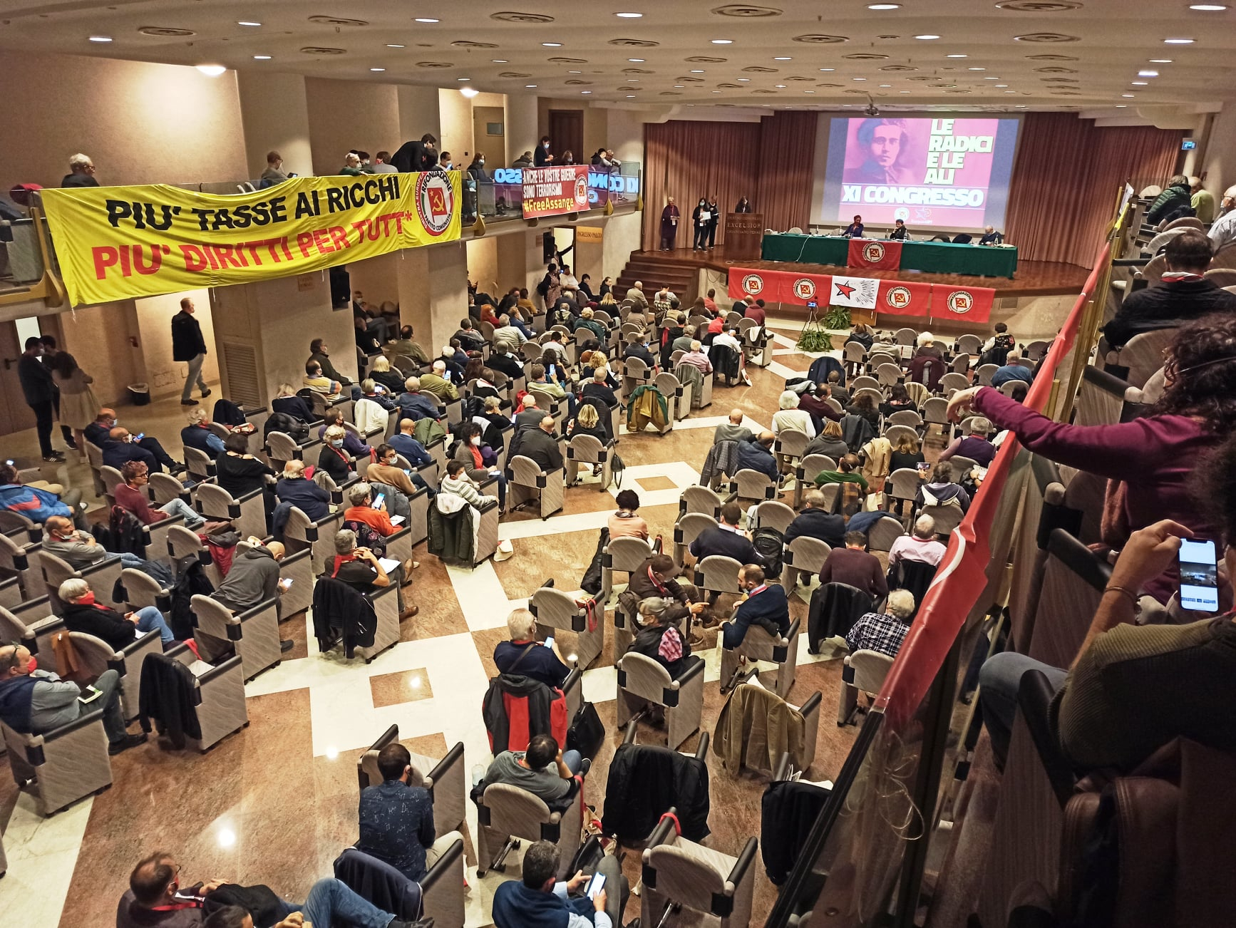 Congresso Rifondazione Comunista Chianciano 2021 Le radici e le ali