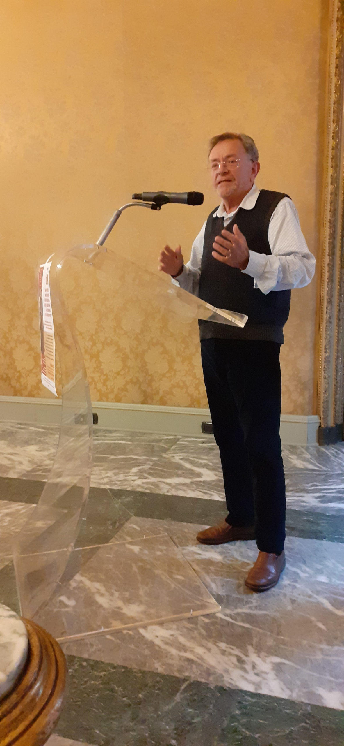 Diego Giachetti, storico al convegno su Lucio Libertini a Torino