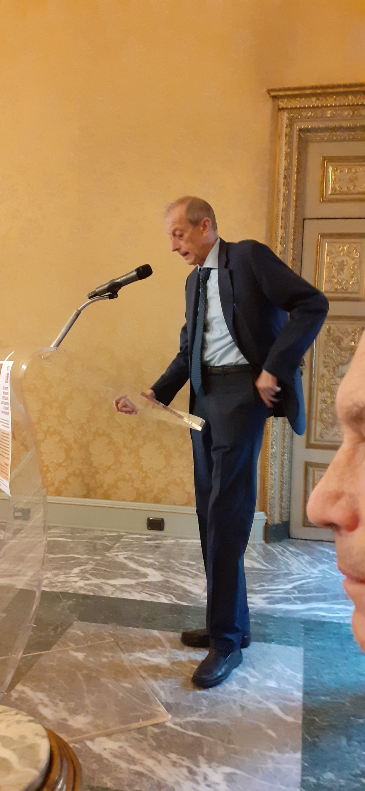 Piero Fassino al convegno su Lucio Libertini a Torino