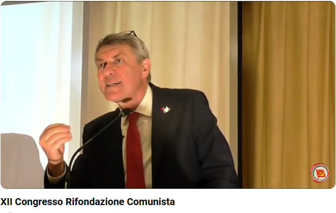 XII Congresso Rifondazione Comunista, diretta live da Montecatini Terme, Intervento di Maurizio Landini Segretario CGIL