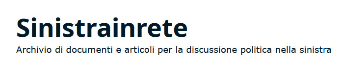 Logo portale Sinistrainrete.info, Recensione Giachetti André Tosel